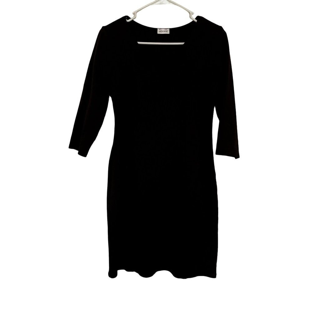 Arianne formal little black dress knee length classy business casual dress